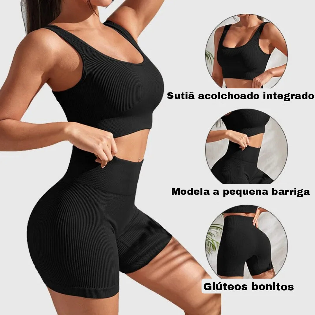 Conjunto De Yoga BreatheEasy | Treino, Yoga E fitness