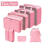 Organizador de viagem Wanderlust | Armazenamento de malas para viagens