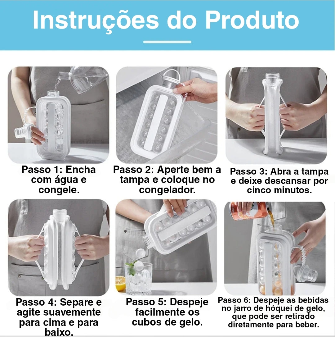 IceBallMaker | Fôrma de Gelo Em Bolinhas