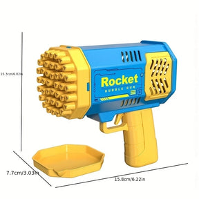 Rocket Bubble Gun | Máquina de bolhas portátil