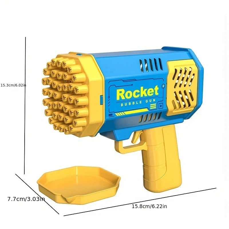 Rocket Bubble Gun | Máquina de bolhas portátil